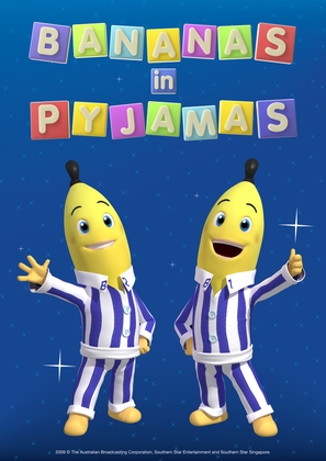 Bananas in Pyjamas: The Movie - Australian Movie Poster (thumbnail)