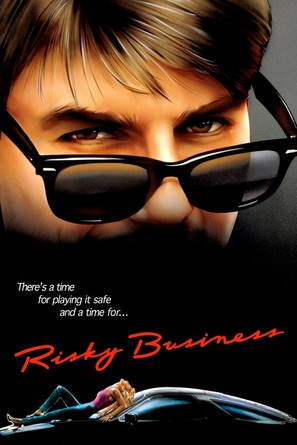 Risky Business - DVD movie cover (thumbnail)