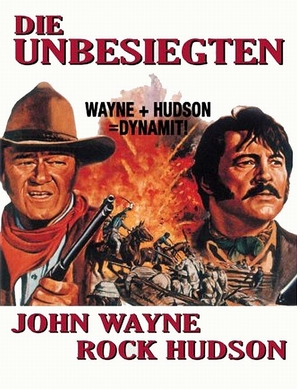 The Undefeated - German DVD movie cover (thumbnail)