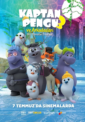 Kaptan Pengu ve Arkadaslari 3: Buz Mandasi Efsanesi - Turkish Movie Poster (thumbnail)