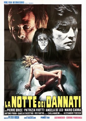 La notte dei dannati - Italian Movie Poster (thumbnail)