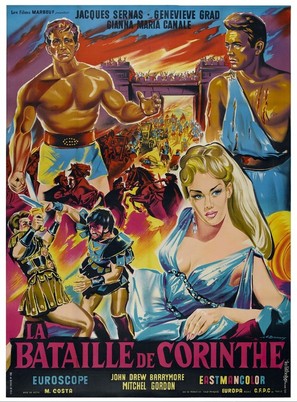 Il conquistatore di Corinto - French Movie Poster (thumbnail)