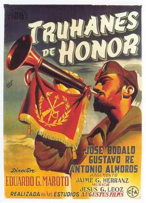 Truhanes de honor - Spanish Movie Poster (thumbnail)