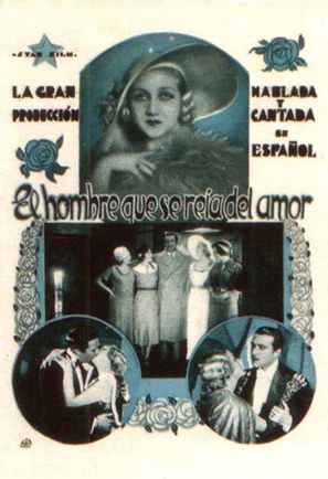 Hombre que se re&iacute;a del amor, El - Spanish Movie Poster (thumbnail)