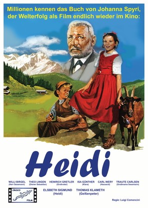 Heidi - Swiss Movie Poster (thumbnail)