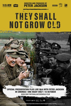 They Shall Not Grow Old - British Movie Poster (thumbnail)