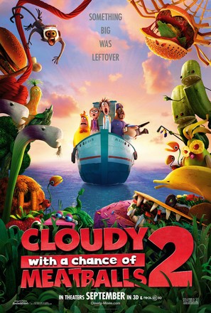 Cloudy with a Chance of Meatballs 2 - Movie Poster (thumbnail)