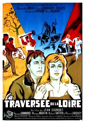 La travers&eacute;e de la Loire - French Movie Poster (thumbnail)
