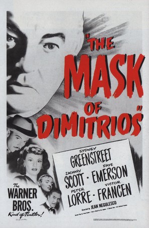 The Mask of Dimitrios - Movie Poster (thumbnail)