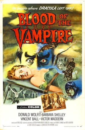 Blood of the Vampire - Movie Poster (thumbnail)