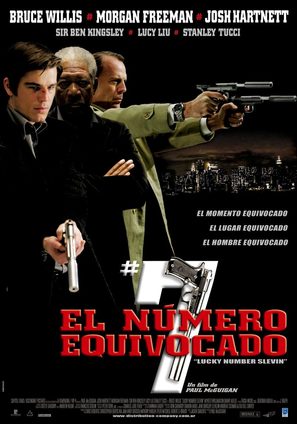 Lucky Number Slevin - Uruguayan Movie Poster (thumbnail)