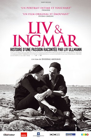 Liv &amp; Ingmar - French Movie Poster (thumbnail)
