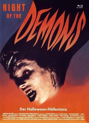 Night of the Demons - German Blu-Ray movie cover (thumbnail)