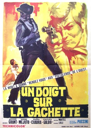 Dove si spara di pi&ugrave; - French Movie Poster (thumbnail)