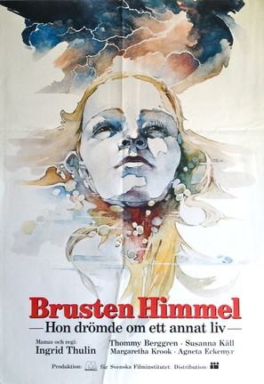Brusten himmel - Swedish Movie Poster (thumbnail)