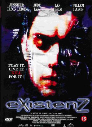 eXistenZ - Dutch DVD movie cover (thumbnail)