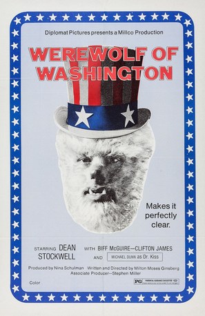 The Werewolf of Washington - Movie Poster (thumbnail)
