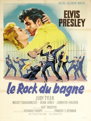 Jailhouse Rock - French Movie Poster (thumbnail)