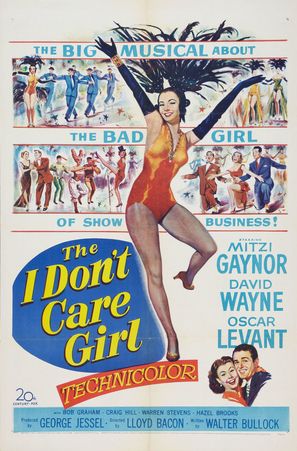 The I Don&#039;t Care Girl - Movie Poster (thumbnail)