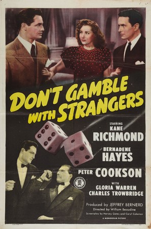 Don&#039;t Gamble with Strangers - Movie Poster (thumbnail)