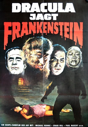 Los monstruos del terror - German Movie Poster (thumbnail)