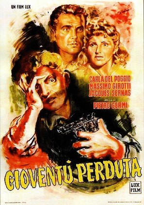 Giovent&ugrave; perduta - Italian Movie Poster (thumbnail)