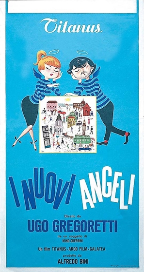 I nuovi angeli - Italian Movie Poster (thumbnail)