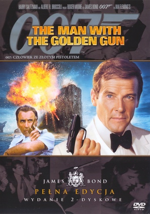 The Man With The Golden Gun - Polish Movie Cover (thumbnail)