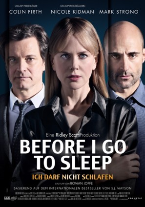 Before I Go to Sleep - Swiss Movie Poster (thumbnail)