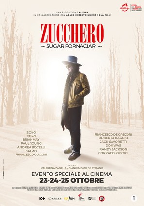 Zucchero Sugar Fornaciari - Italian Movie Poster (thumbnail)