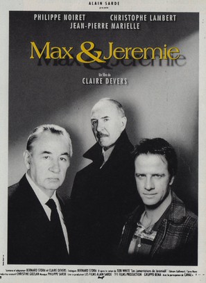 Max &amp; Jeremie - French Movie Poster (thumbnail)