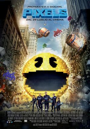 Pixels - Italian Movie Poster (thumbnail)