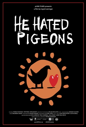 He Hated Pigeons - Canadian Movie Poster (thumbnail)