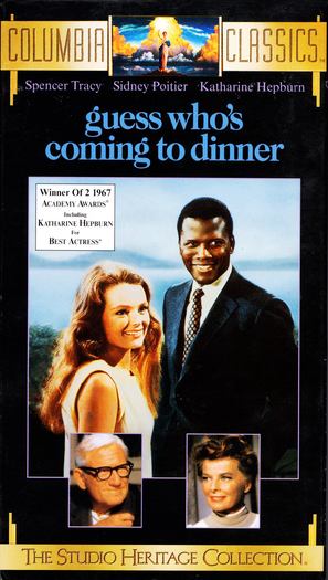 Guess Who&#039;s Coming to Dinner - VHS movie cover (thumbnail)