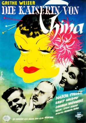 Die Kaiserin von China - German Movie Poster (thumbnail)