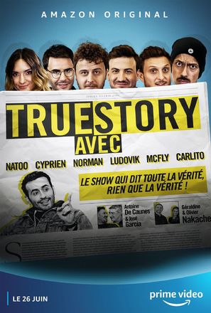 &quot;True Story Avec&quot; - French Movie Poster (thumbnail)