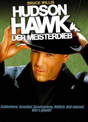 Hudson Hawk - German DVD movie cover (thumbnail)