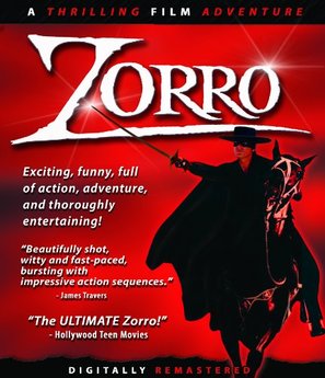 Zorro - Blu-Ray movie cover (thumbnail)