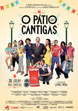 O P&aacute;tio das Cantigas - Portuguese Movie Poster (thumbnail)