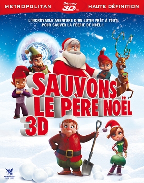 Saving Santa - French Blu-Ray movie cover (thumbnail)