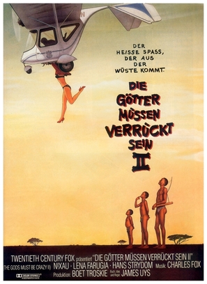 The Gods Must Be Crazy 2 - German poster (thumbnail)