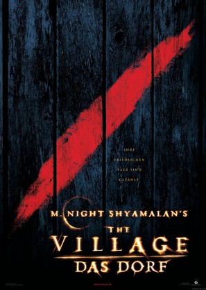 The Village - German Movie Poster (thumbnail)