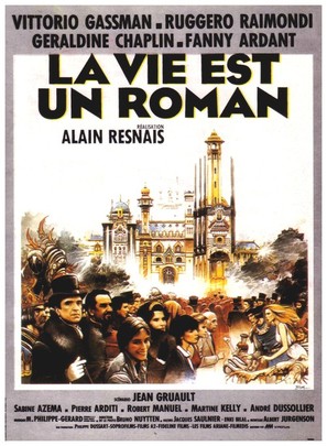 Vie est un roman, La - French Movie Poster (thumbnail)