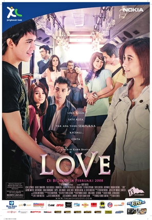 Love - Indonesian Movie Poster (thumbnail)
