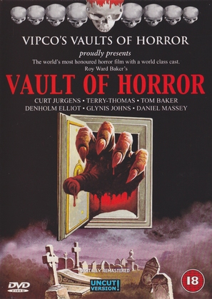 The Vault of Horror - British DVD movie cover (thumbnail)