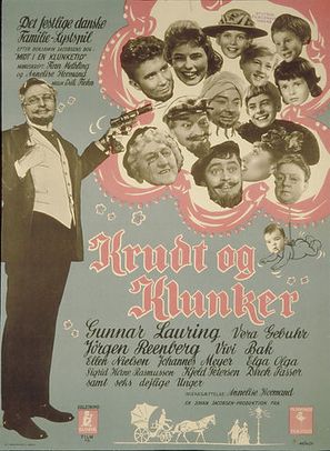 Krudt og klunker - Danish Movie Poster (thumbnail)