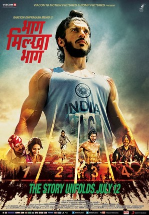 Bhaag Milkha Bhaag - Indian Movie Poster (thumbnail)