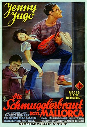 Die Schmugglerbraut von Mallorca - German Movie Poster (thumbnail)