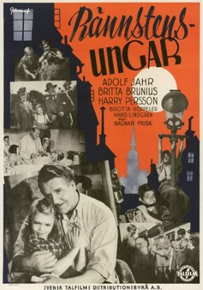 R&auml;nnstensungar - Swedish Movie Poster (thumbnail)