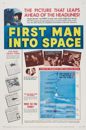 First Man Into Space - Theatrical movie poster (thumbnail)